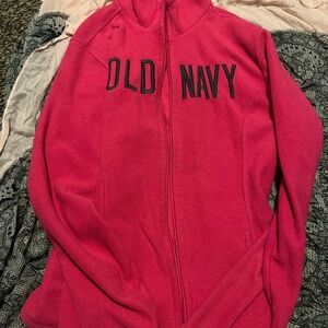Pink Old Navy Zip Up